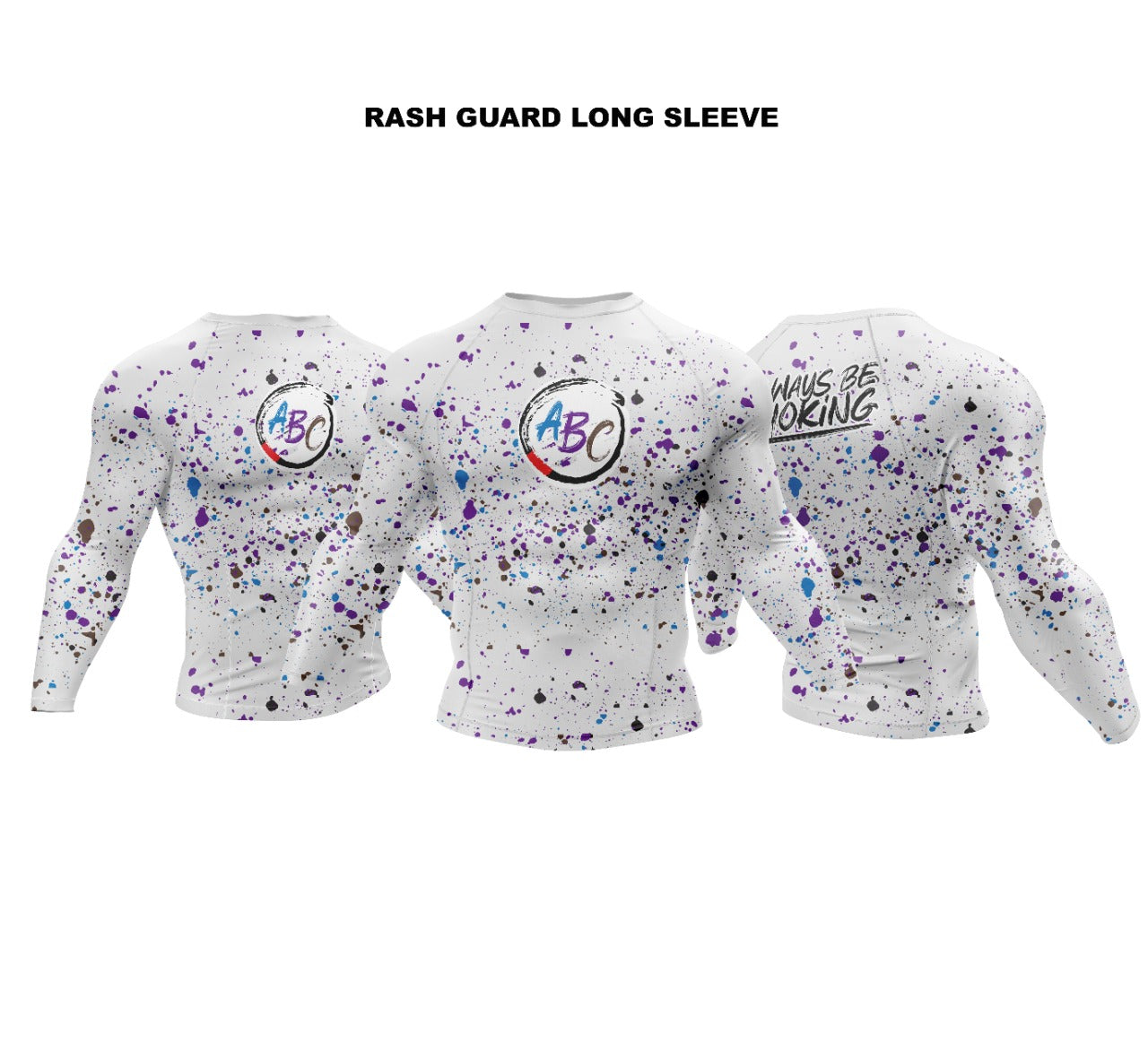 Paint Splatter Rashguard PRE-SALE